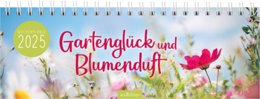 Tischkalender Gartenglück und Blumenduft 2025