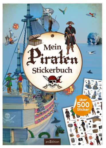 Mein Piraten-Stickerbuch