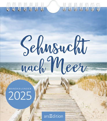 Wandkalender Sehnsucht nach Meer 2025