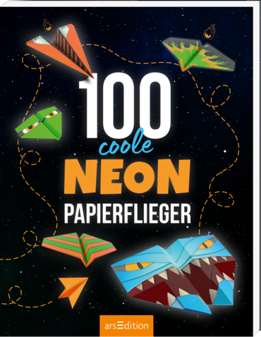 100 coole Neon-Papierflieger