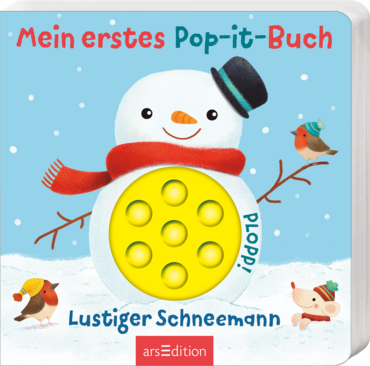 Mein erstes Pop-it-Buch – Lustiger Schneemann