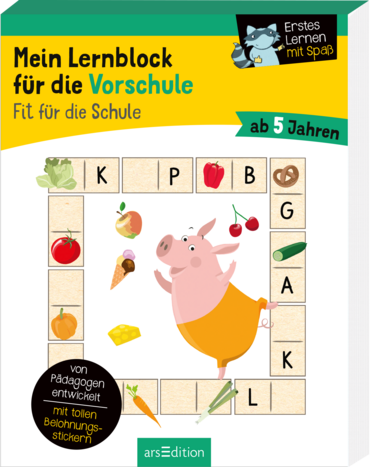 Mein Lernblock für die Vorschule – Fit für die Schule 