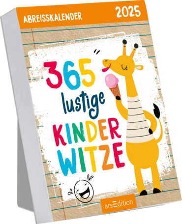 Abreißkalender 365 lustige Kinderwitze 2025