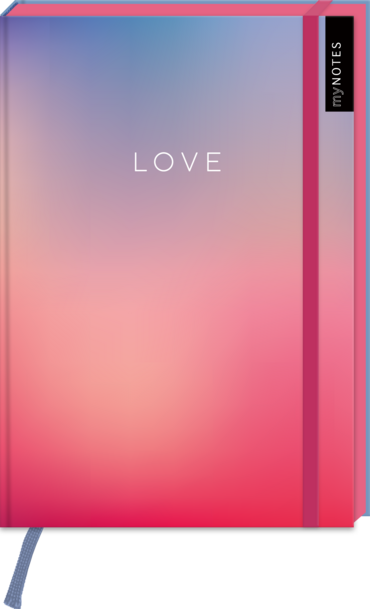 myNOTES Notizbuch A5: Love