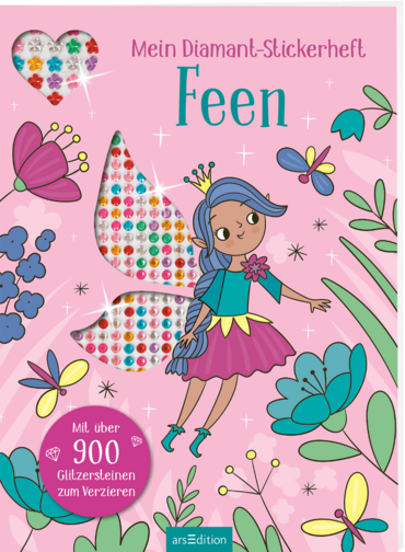 Mein Diamant-Stickerheft – Feen