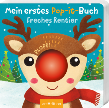 Mein erstes Pop-it-Buch – Freches Rentier