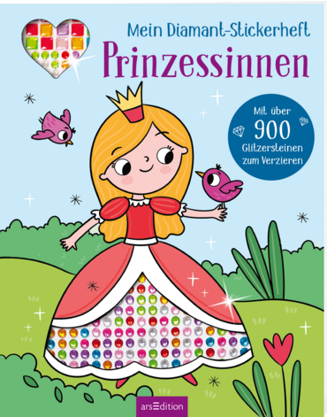 Mein Diamant-Stickerheft – Prinzessinnen