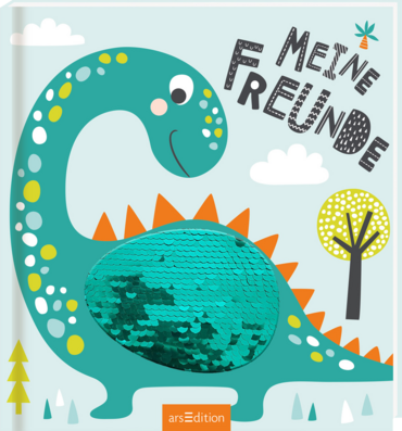 Meine Freunde – Dinos (mit Wendepailletten) 