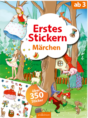 Erstes Stickern – Märchen