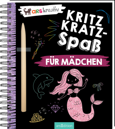 Kritzkratz-Spaß für Mädchen